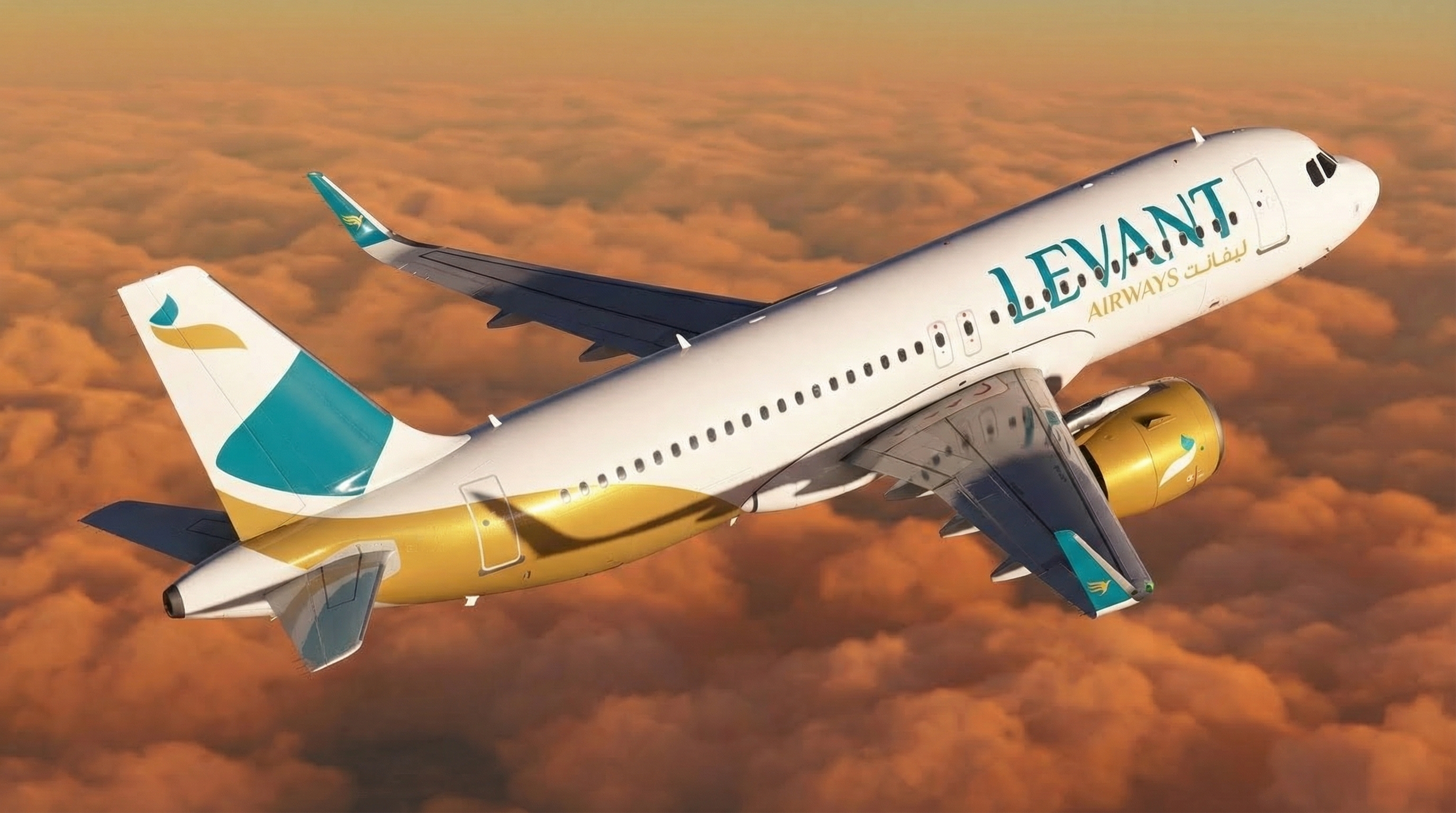 Levant Airways aircraft